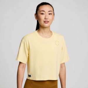 Saucony Recovery Boxy Tee Glow Graphic | 06432-TXYA