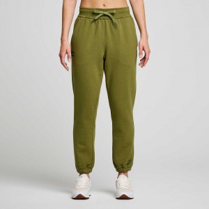 Saucony Recovery Sweatpant Glade Graphic | 36750-JSCT