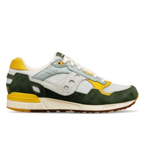 Saucony Shadow 5000 Premium Grise Clair Vert | 05471-UNQY