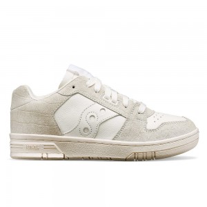 Saucony Spot-Bilt Sonic Low Lux Blanche | 73856-QPAD