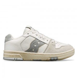 Saucony Spot-Bilt Sonic Low Premium Beige Grise | 08247-THDF