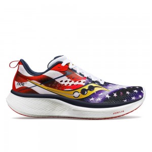 Saucony Stars & Stripes Ride 17 Stripes | 04376-XDTS