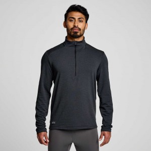 Saucony Triumph 3D 1/2 Zip Noir | 43268-AFCX