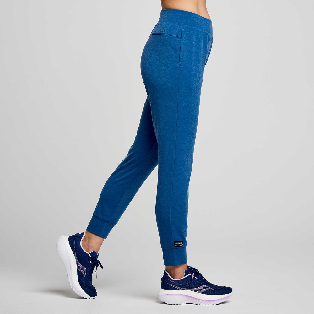 Saucony Boston Pant Indigo | 84761-ROML