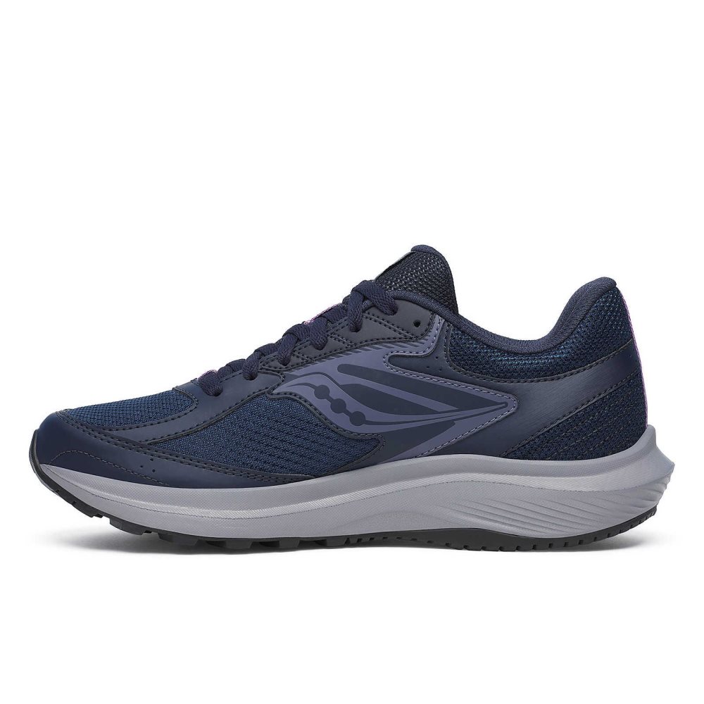 Saucony Cohesion 17 Bleu Marine | 40289-QAEC