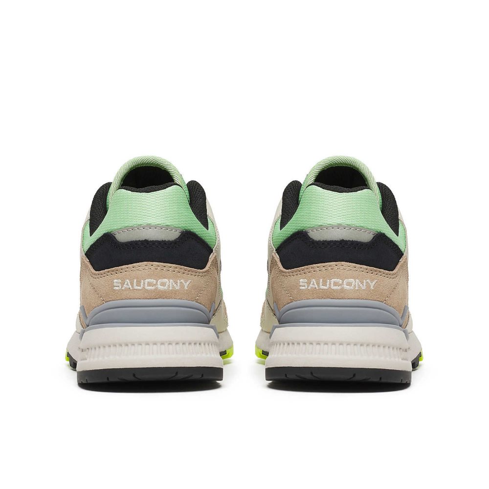 Saucony Courageous Vert Clair Marron | 62187-XMZR