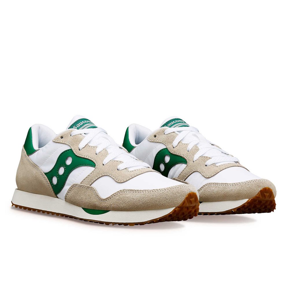 Saucony DXN Trainer Blanche Vert | 59382-BFXD