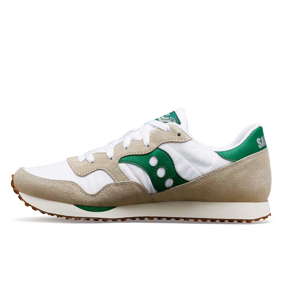 Saucony DXN Trainer Blanche Vert | 59382-BFXD