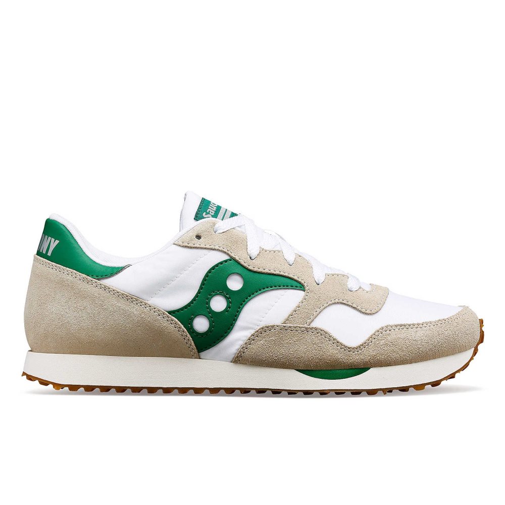 Saucony DXN Trainer Blanche Vert | 59382-BFXD