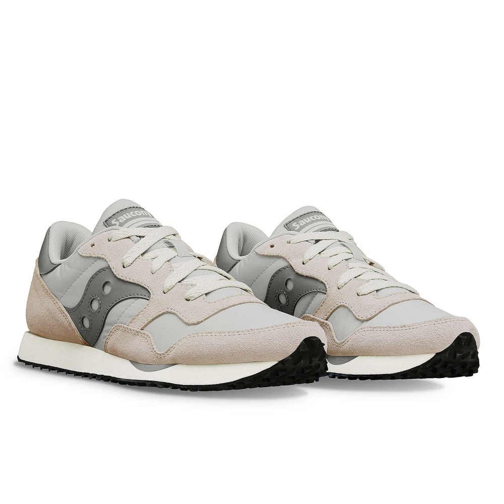 Saucony DXN Trainer Grise Clair Rose | 68403-MIVG