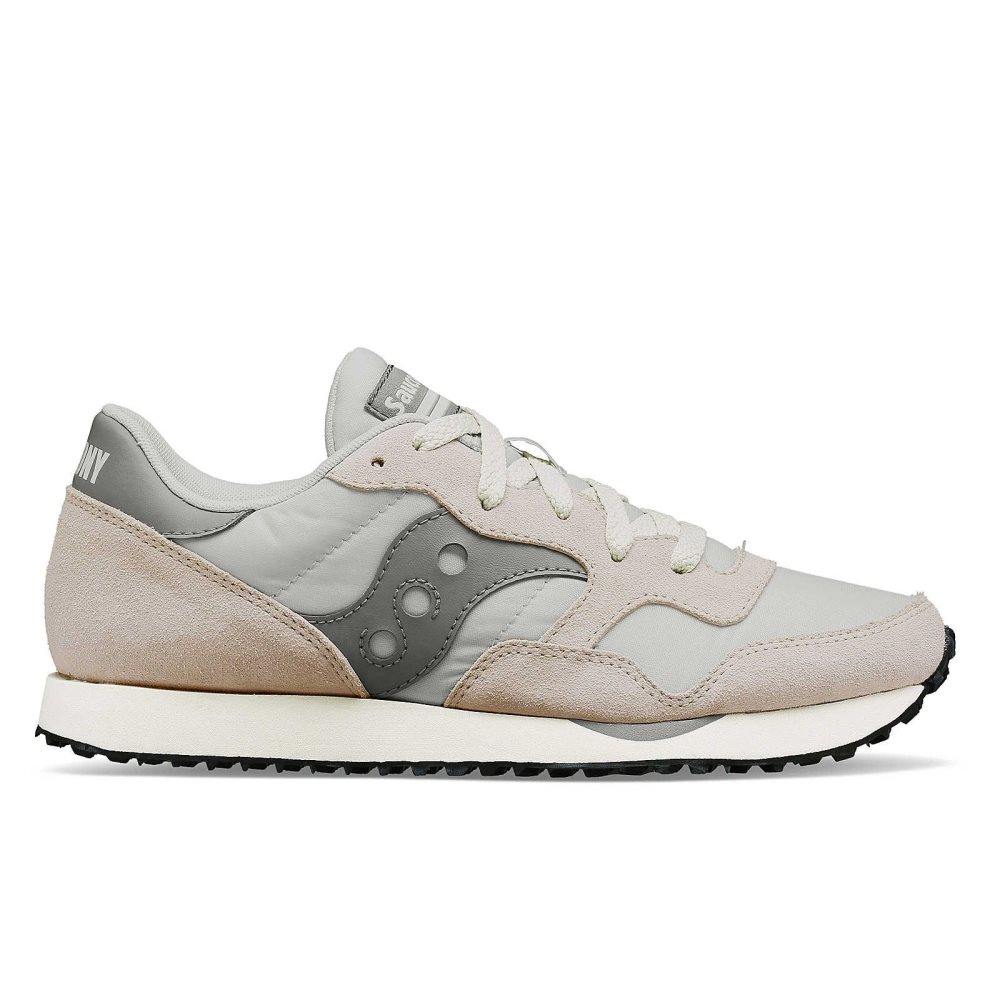 Saucony DXN Trainer Grise Clair Rose | 68403-MIVG