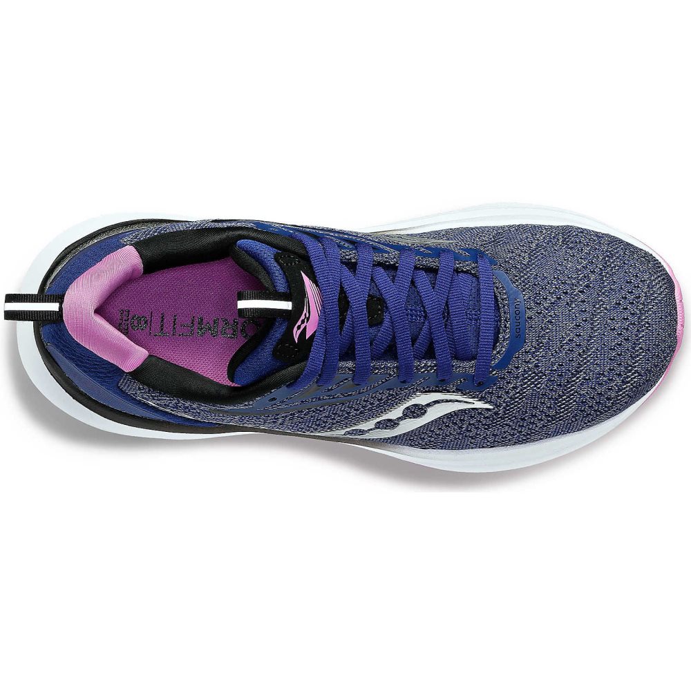 Saucony Echelon 9 Wide Indigo Violette | 69842-JDAI