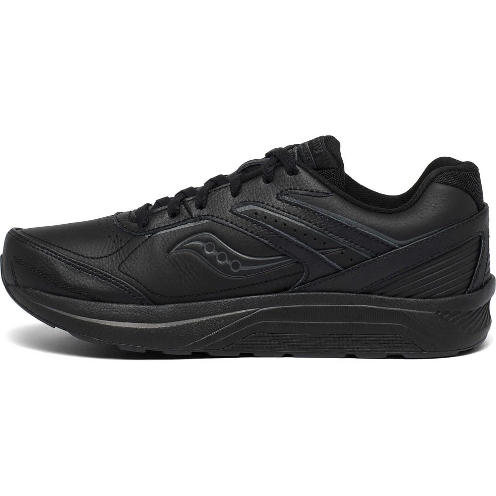 Saucony Echelon Walker 3 Wide Noir | 78123-JFCK