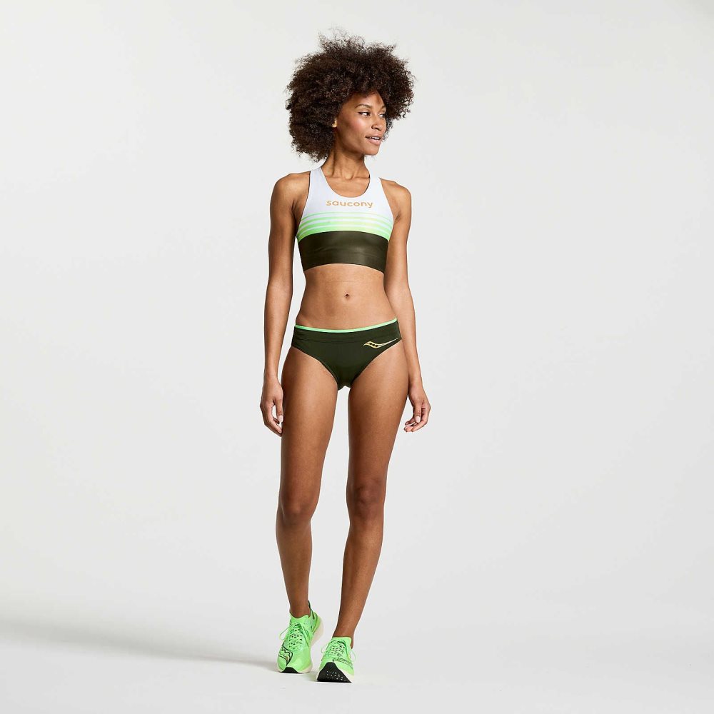 Saucony Elite Brief Short Umbra | 87231-UGMD