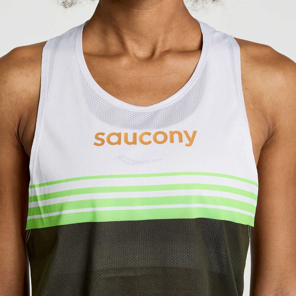 Saucony Elite Singlet Umbra | 04285-UERI