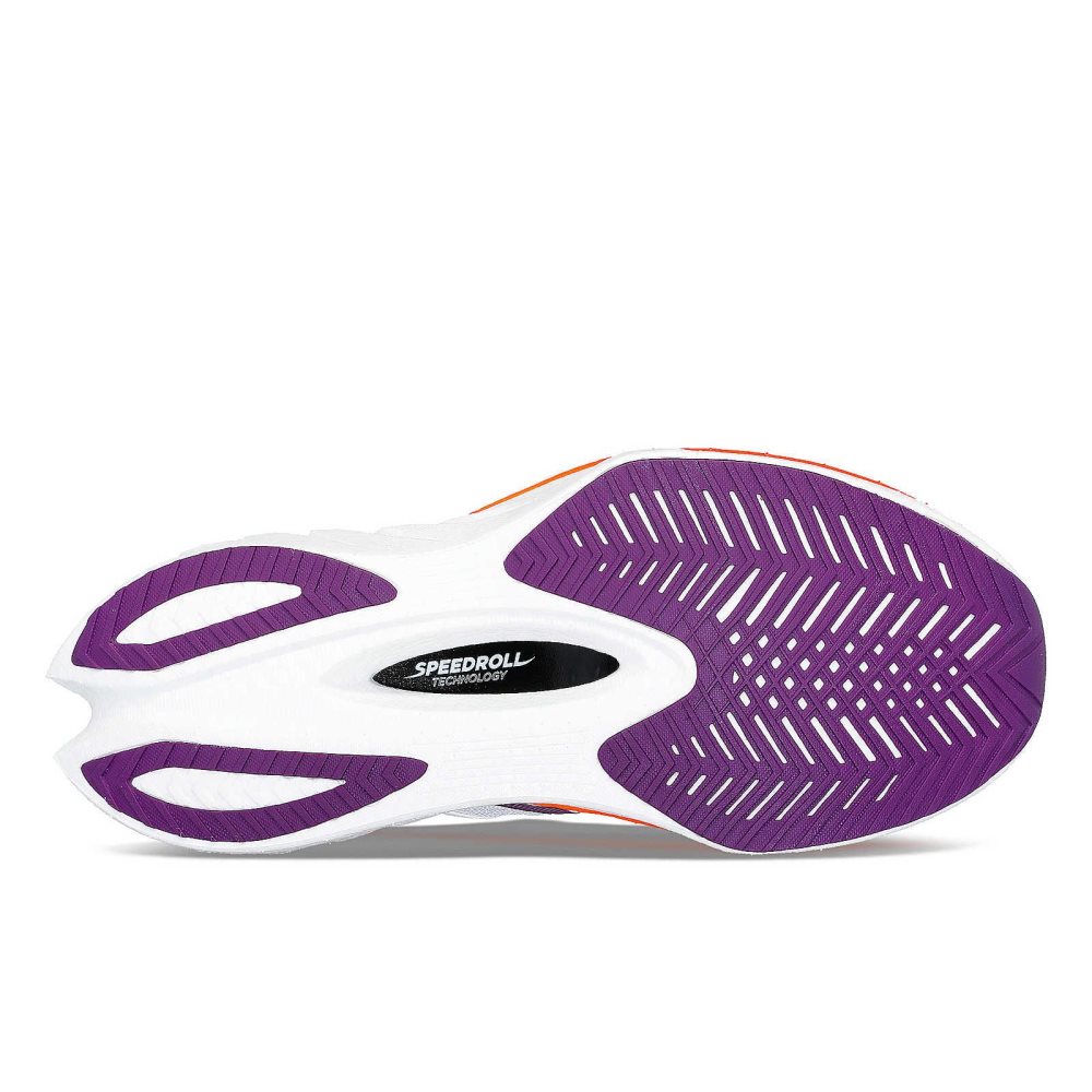 Saucony Endorphin Pro 4 Blanche Violette | 17890-UPGR