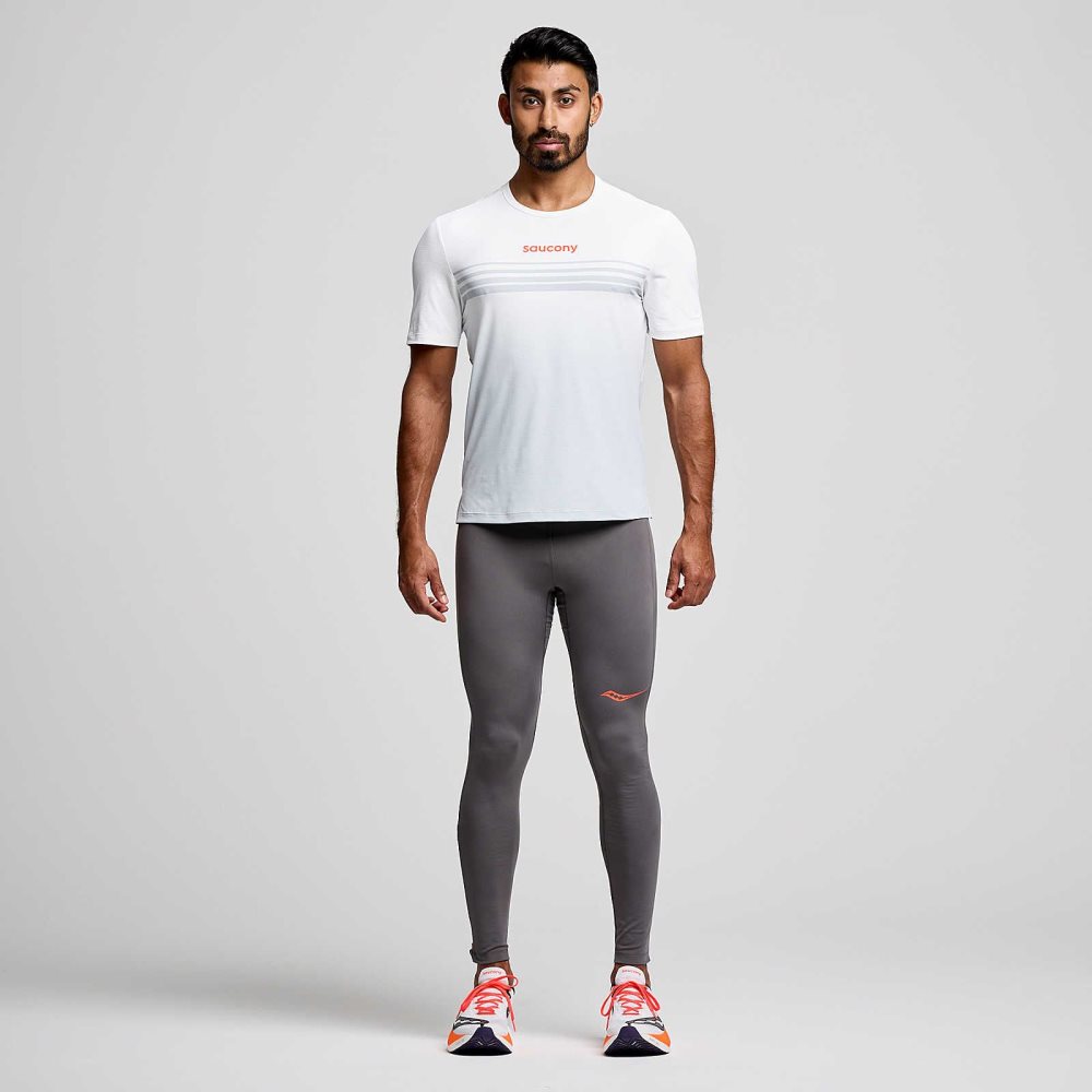 Saucony Endorphin Short Sleeve Cloud | 41528-DSXO