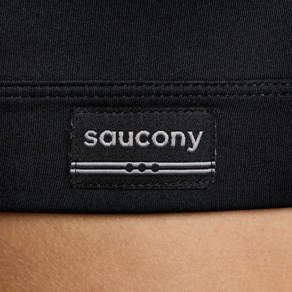 Saucony Fortify Bra Noir | 36580-GJBU