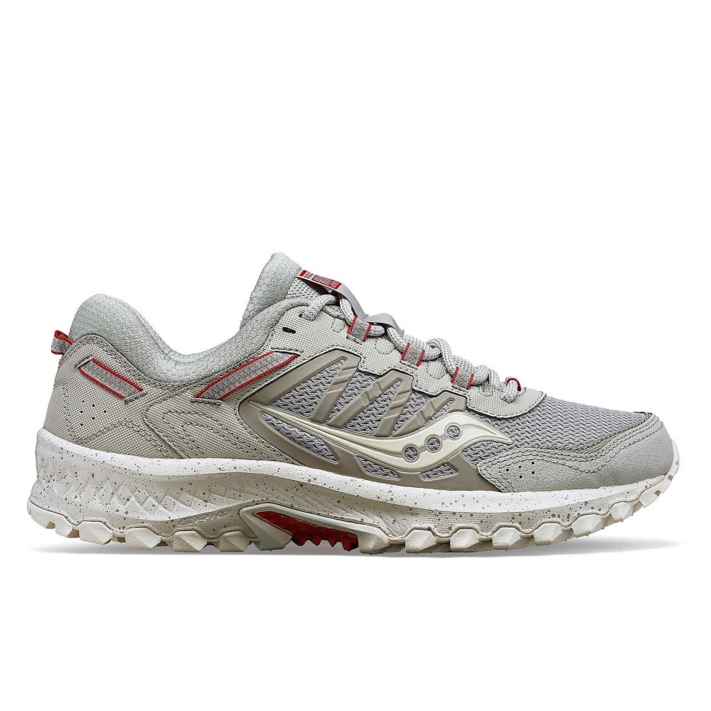 Saucony Grid Peak Grise | 62784-GUHD