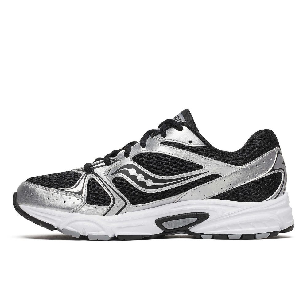 Saucony Grid Ride Millennium Noir Argent | 67082-COXR