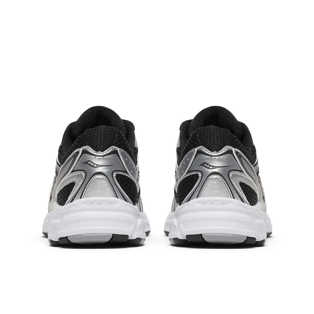 Saucony Grid Ride Millennium Noir Argent | 67082-COXR