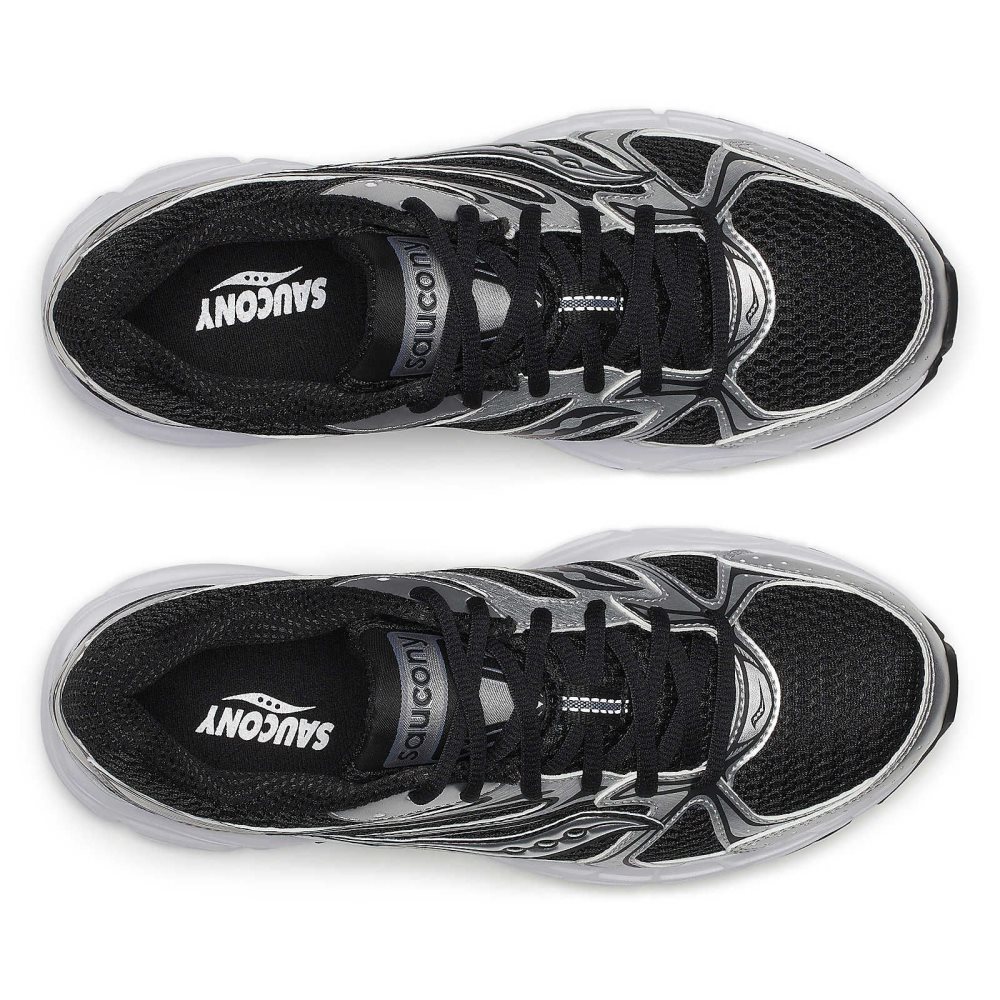 Saucony Grid Ride Millennium Noir Argent | 67082-COXR