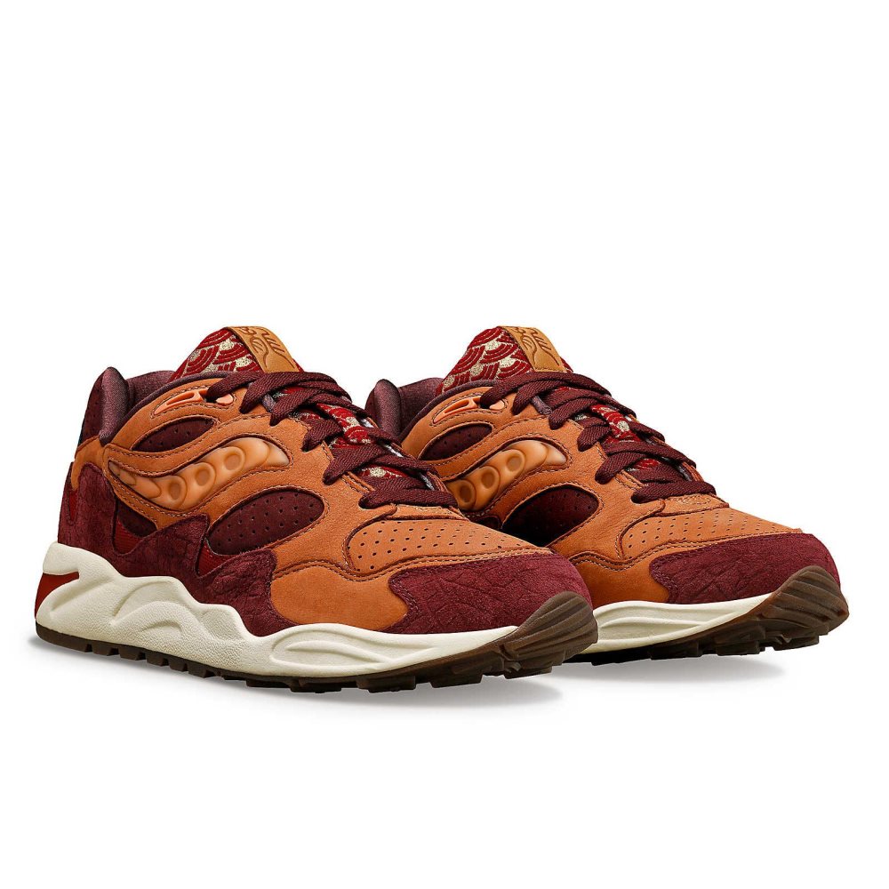 Saucony Grid Shadow 2 Dragon Rouge | 29784-QIOD