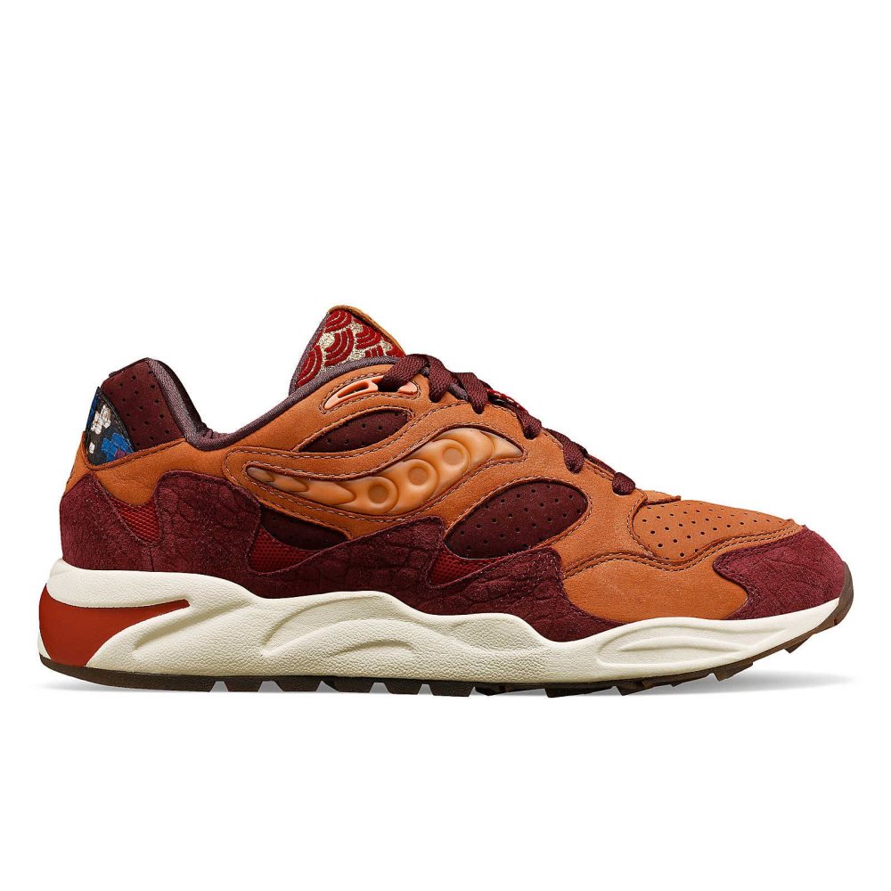 Saucony Grid Shadow 2 Dragon Rouge | 29784-QIOD