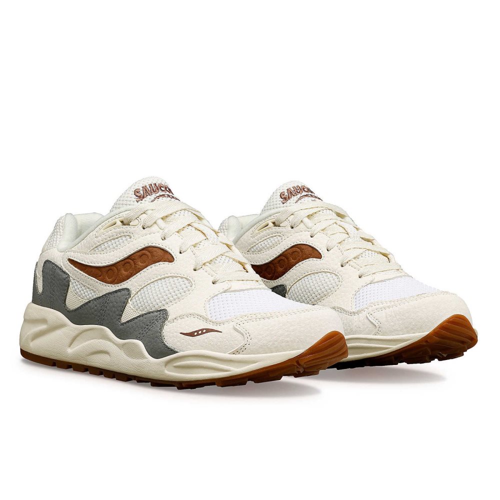 Saucony Grid Shadow 2 Mushroom Marron | 28463-AXRM