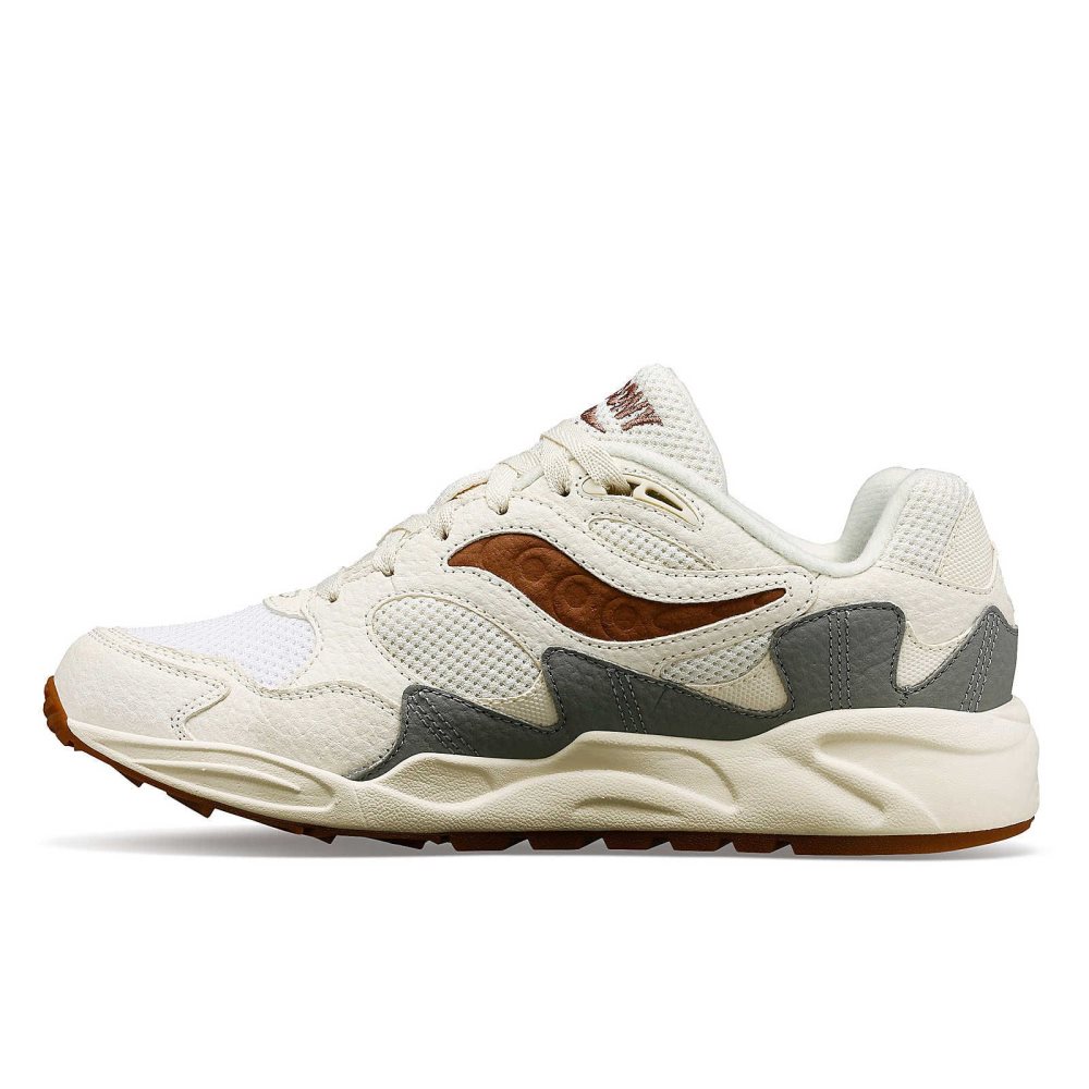 Saucony Grid Shadow 2 Mushroom Marron | 28463-AXRM