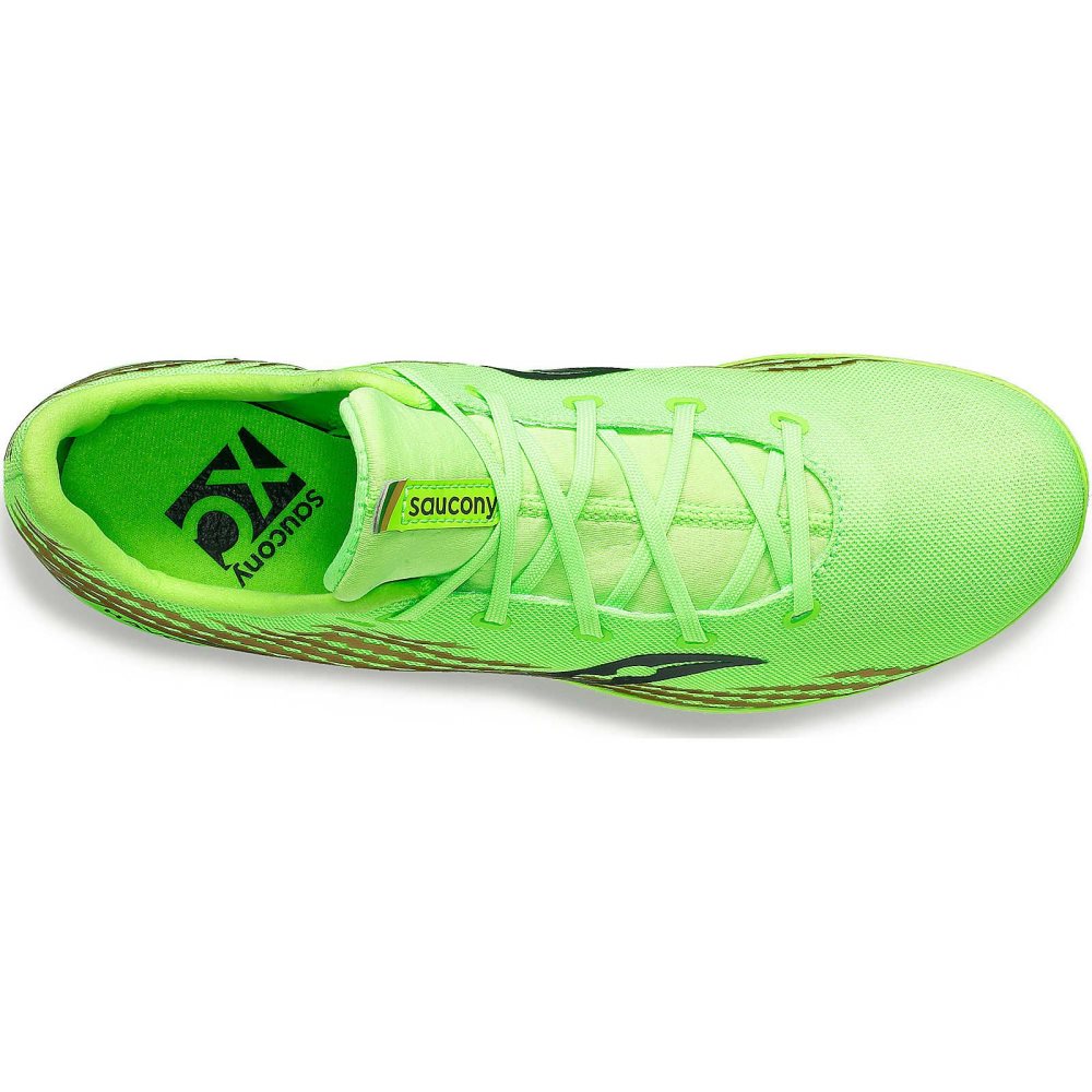 Saucony Havok XC 3 Flat Slime | 32571-AJLZ