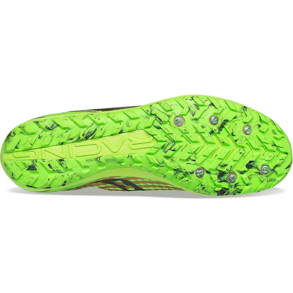 Saucony Havok XC 3 Flat Slime | 32571-AJLZ