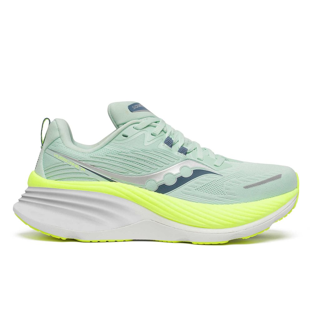 Saucony Hurricane 24 Jade Citron | 92861-TMDO