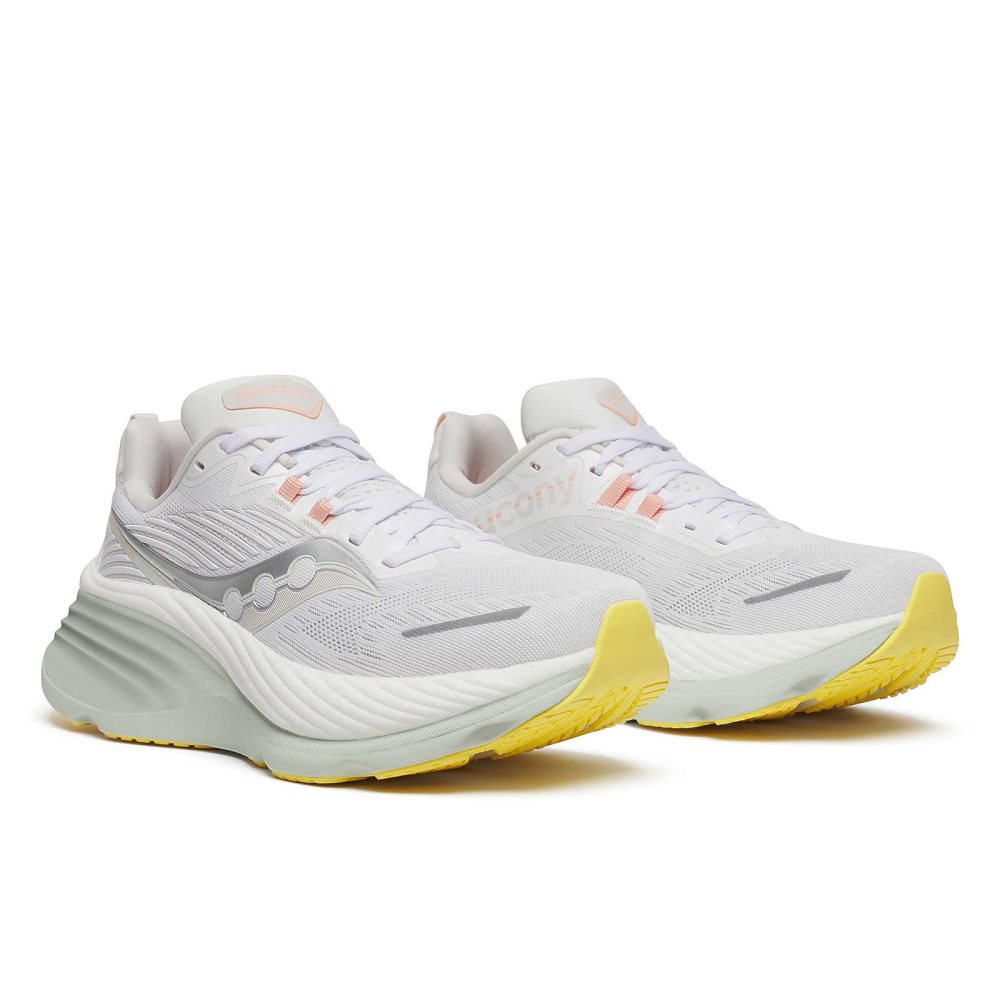 Saucony Hurricane 24 Wide Blanche | 30926-PXNM