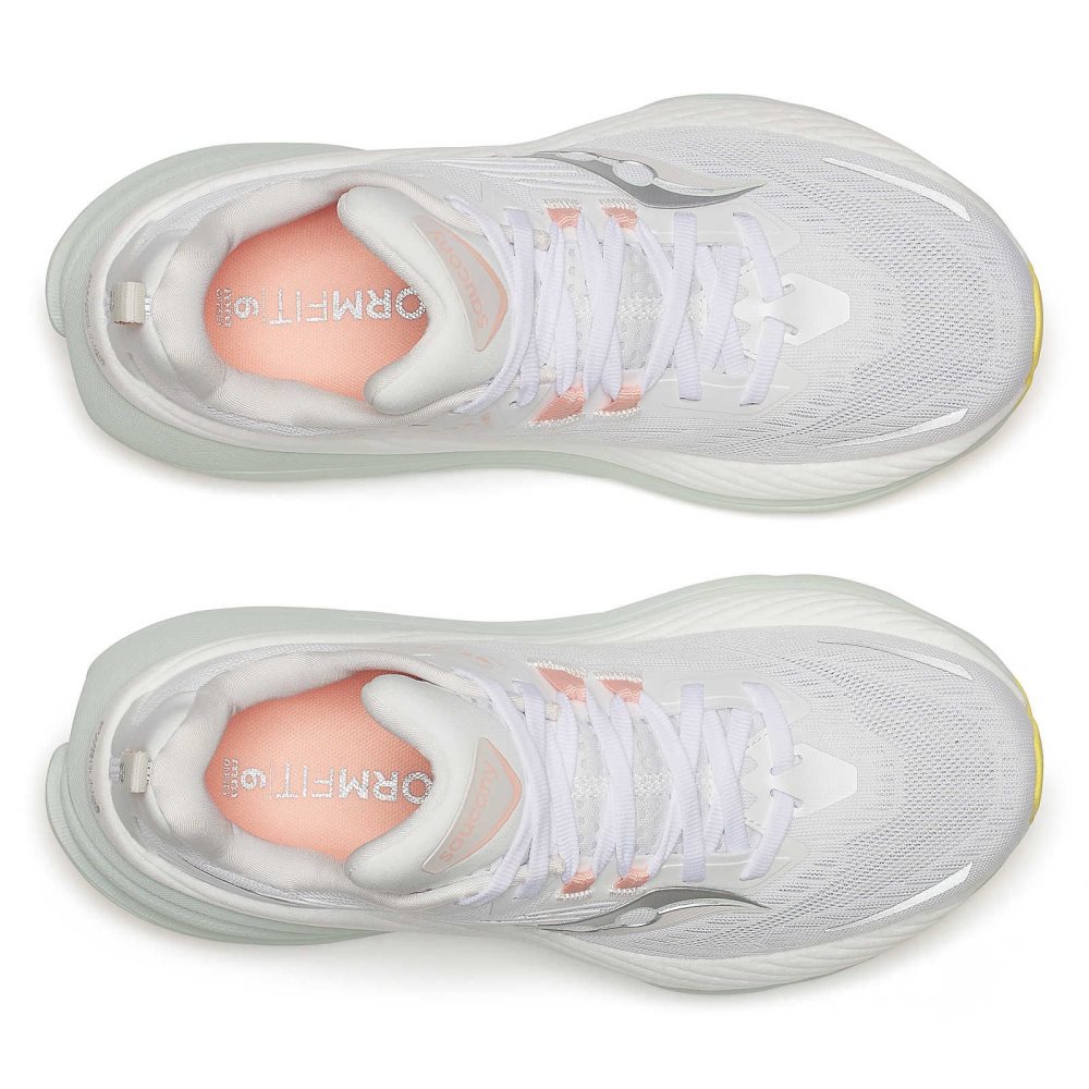 Saucony Hurricane 24 Wide Blanche | 30926-PXNM