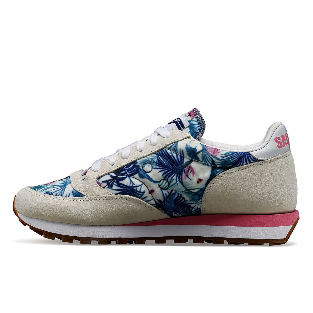 Saucony Jazz 81 Floral Blanche | 41672-GPMO