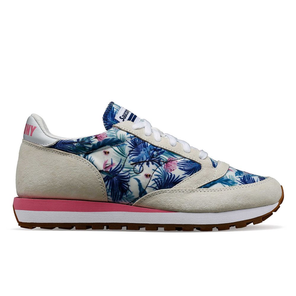 Saucony Jazz 81 Floral Blanche | 41672-GPMO