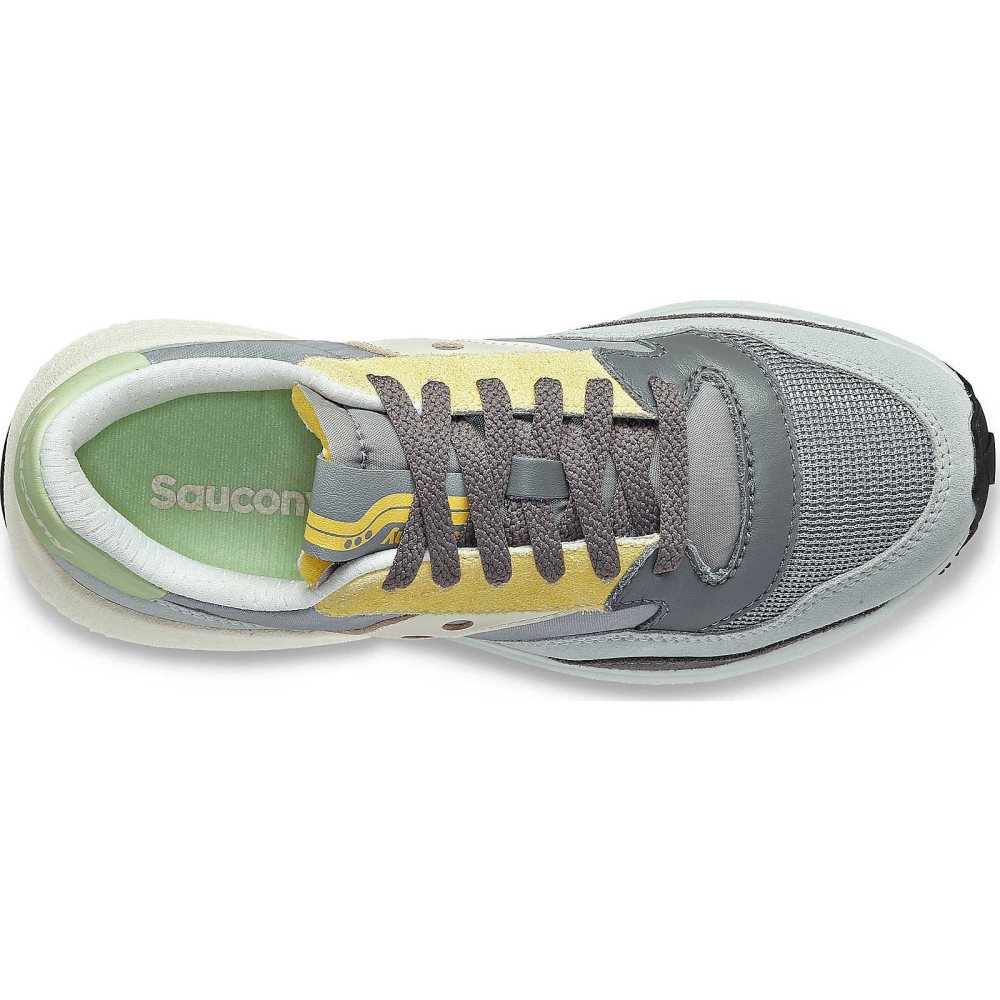 Saucony Jazz NXT Grise Jaune | 51743-ZNRA