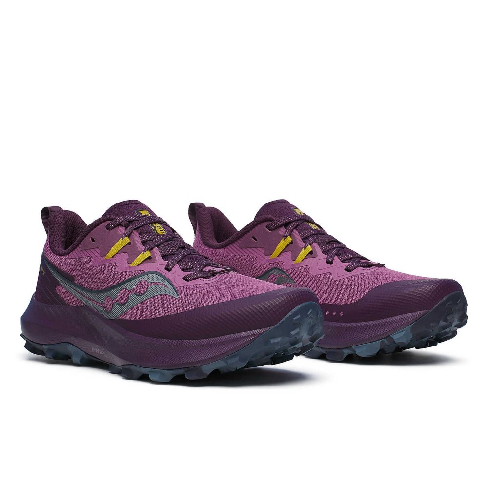 Saucony Peregrine 14 Violette | 92714-UPBF