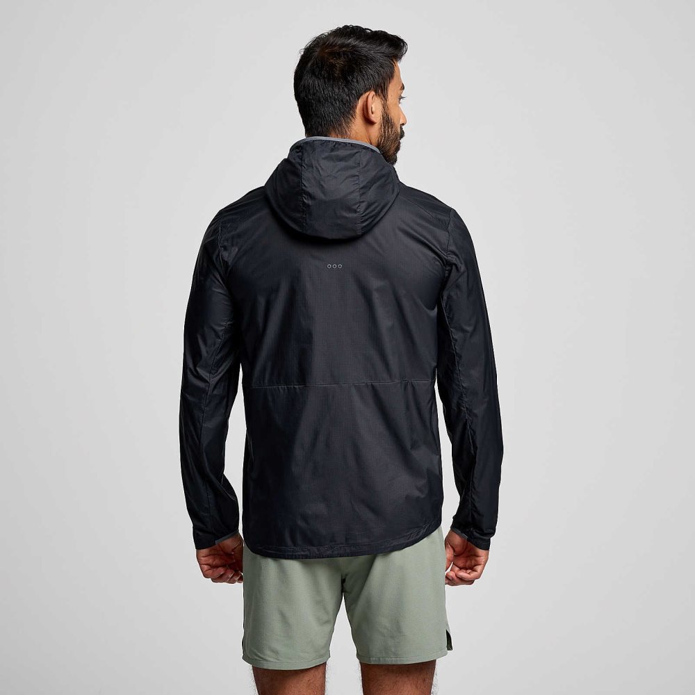 Saucony Peregrine Packaway Jacket Noir | 23967-NJOP