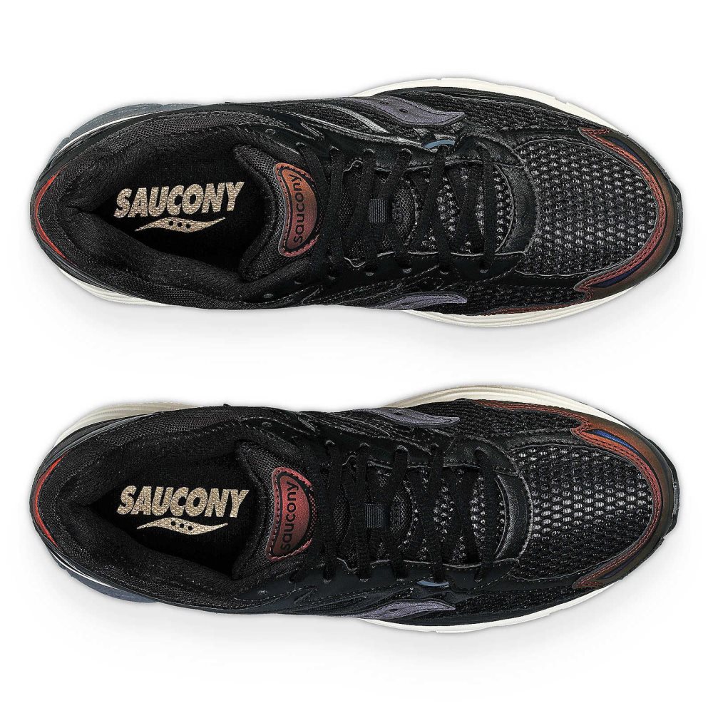 Saucony ProGrid Omni 9 Disrupt Noir Marron | 31689-BVHJ