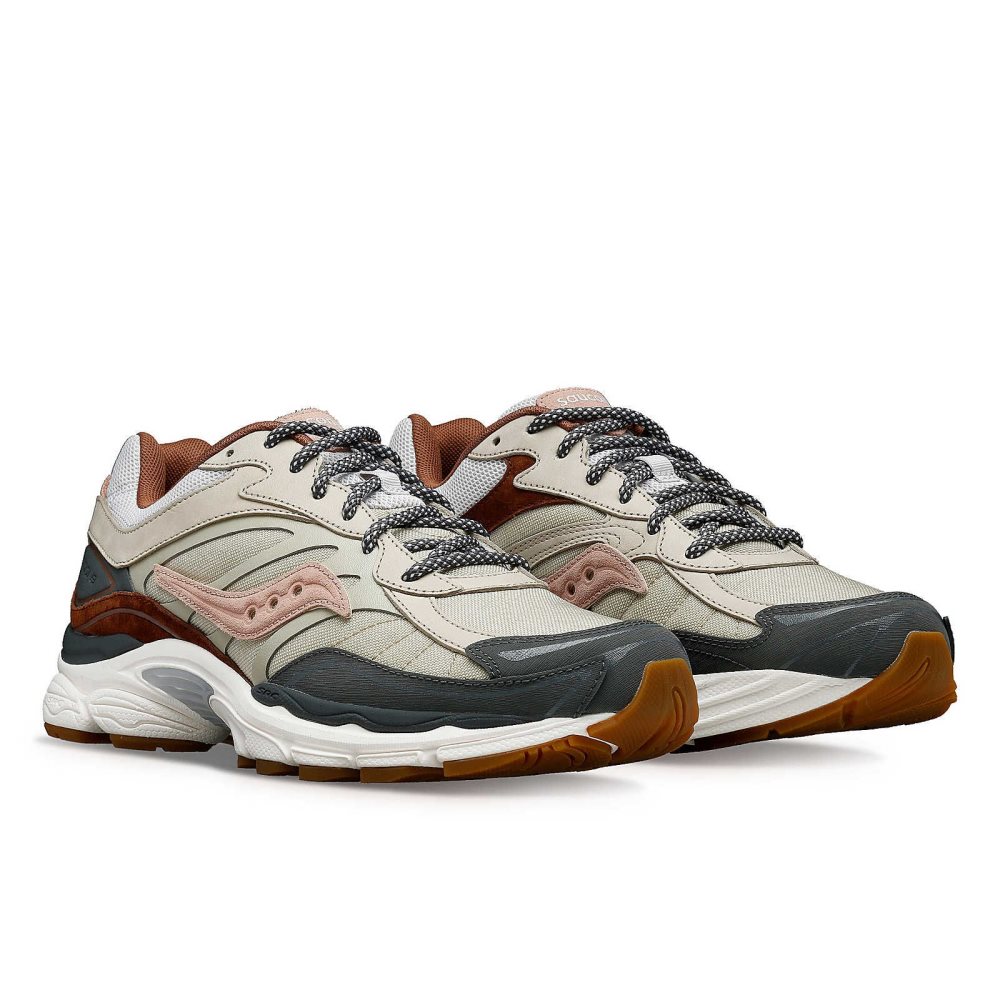 Saucony ProGrid Omni 9 Secure Marron Grise Marron | 42831-XVUA