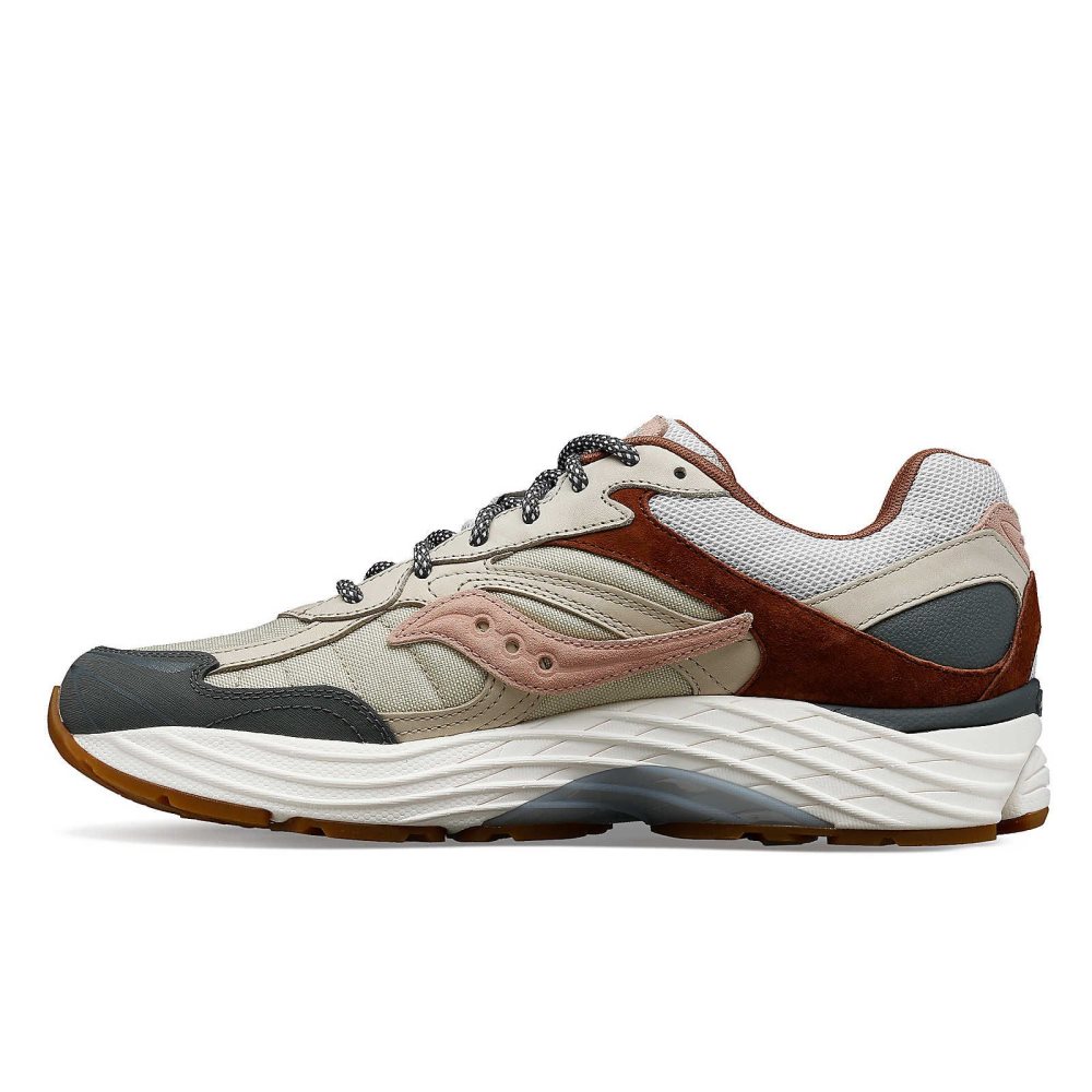 Saucony ProGrid Omni 9 Secure Marron Grise Marron | 42831-XVUA