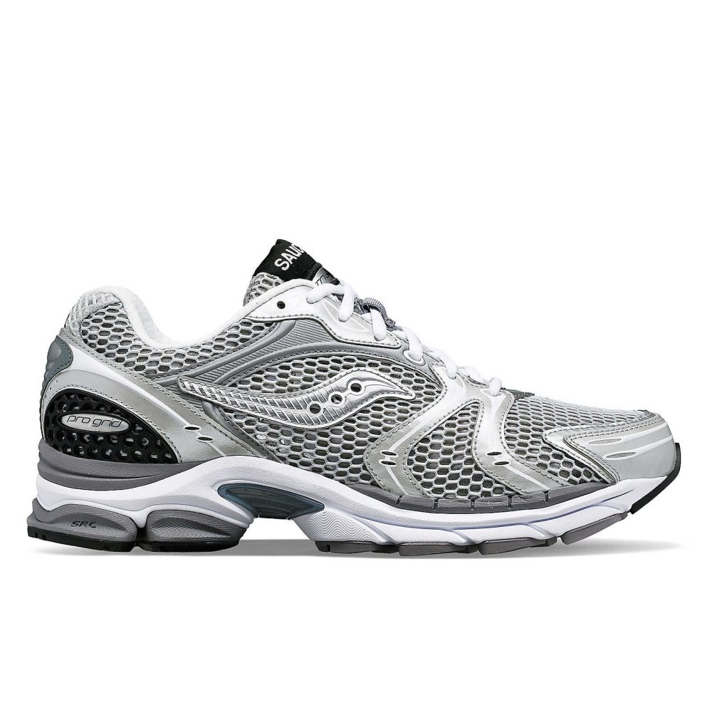 Saucony ProGrid Triumph 4 Grise Argent | 81975-GWZD