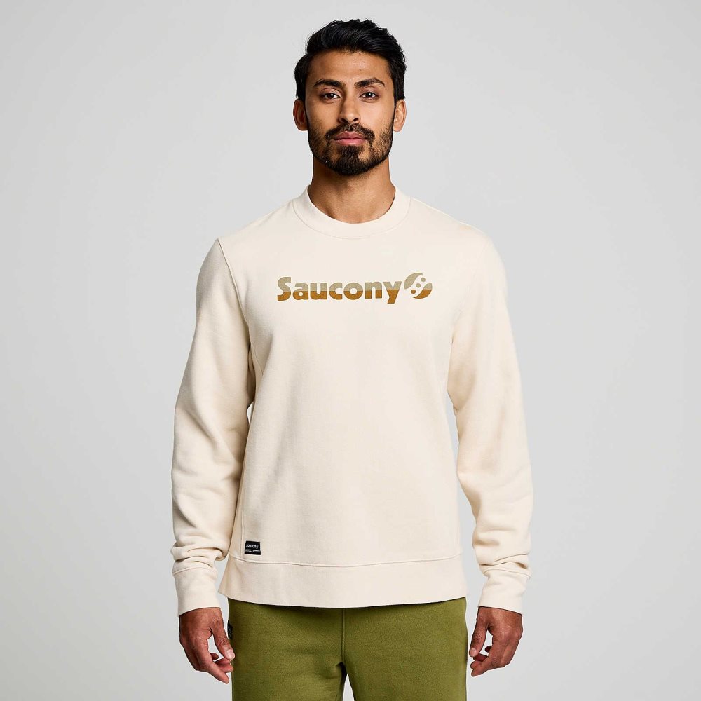 Saucony Recovery Crew Beige | 06781-QOYP