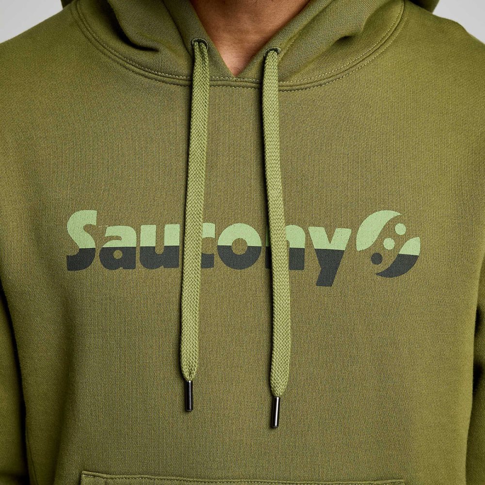 Saucony Recovery Hoody Glade Graphic | 07591-CHSQ