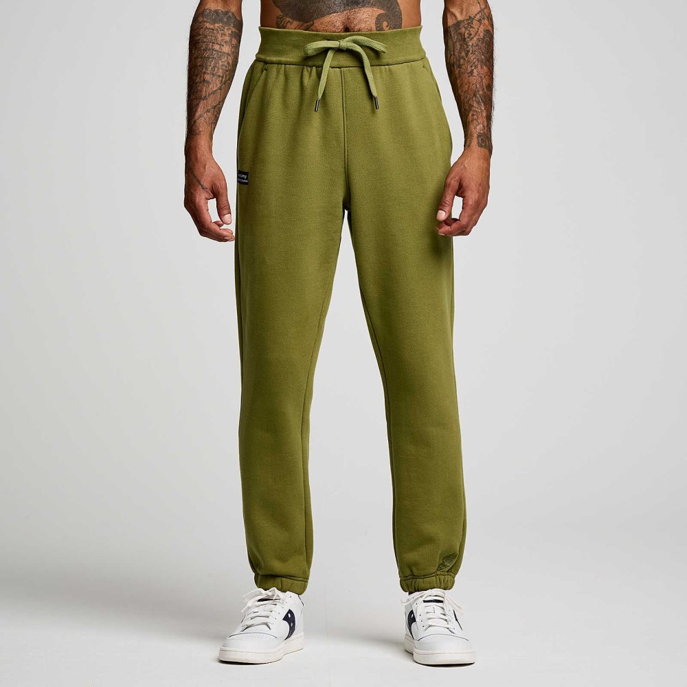 Saucony Recovery Sweatpant Glade Graphic | 86107-QRSW