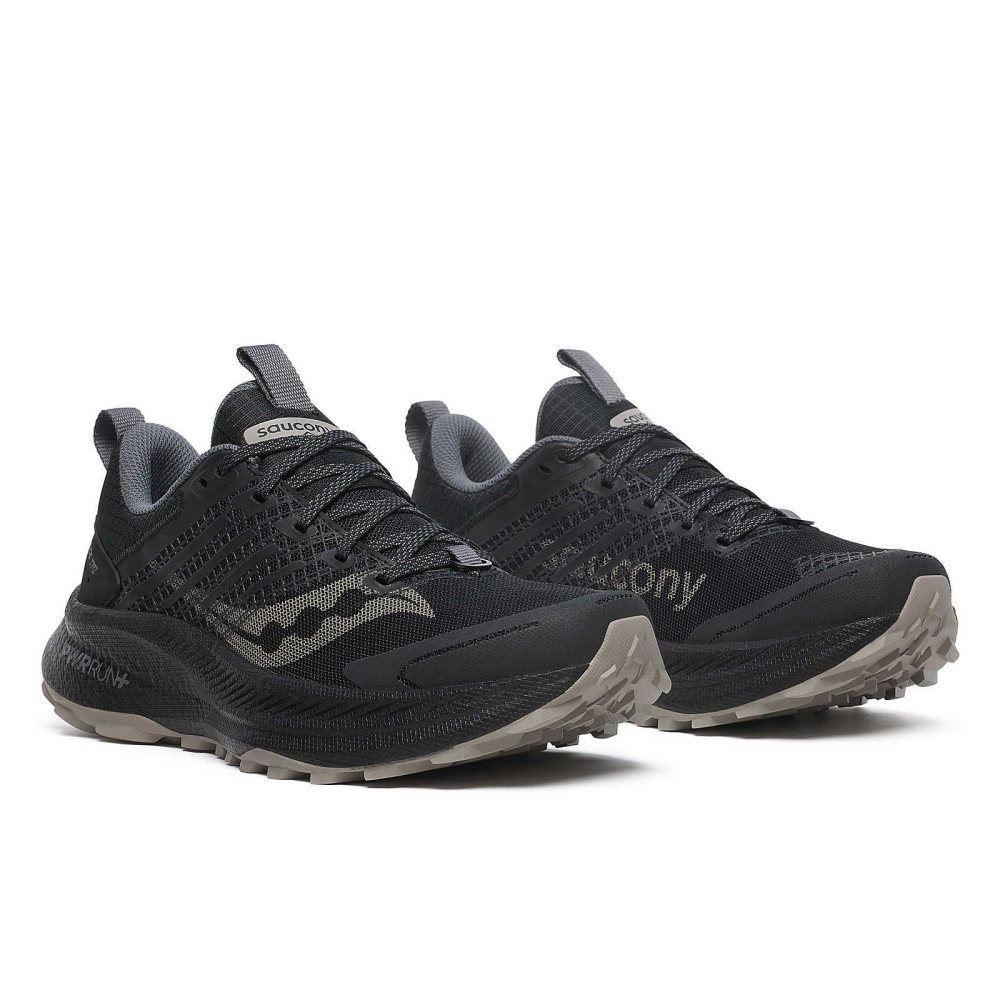 Saucony Ride TR2 Noir Grise Foncé | 04765-UNCS