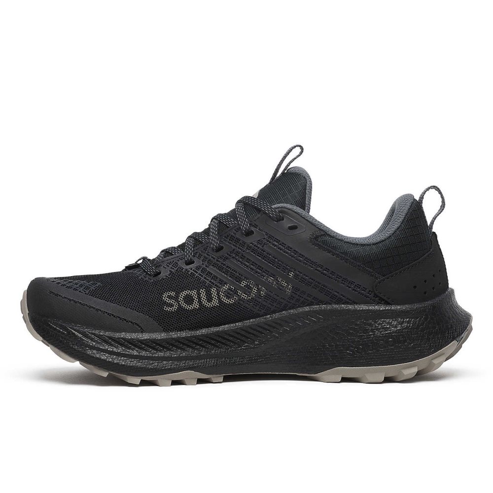 Saucony Ride TR2 Noir Grise Foncé | 04765-UNCS