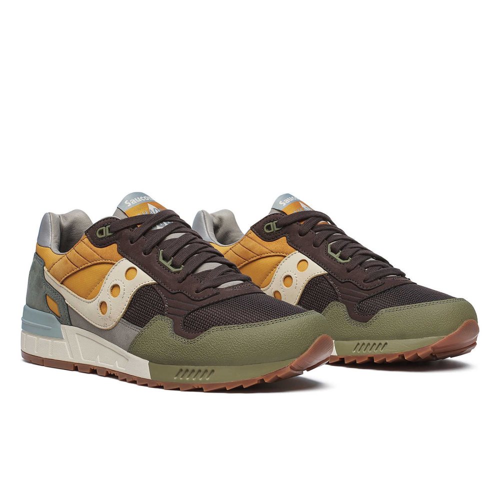 Saucony Shadow 5000 Designed in Venice Marron Multicolore | 36045-SNFR